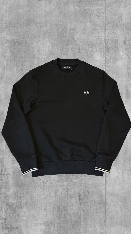 Fred Perry Sweatshirt Schwarz S