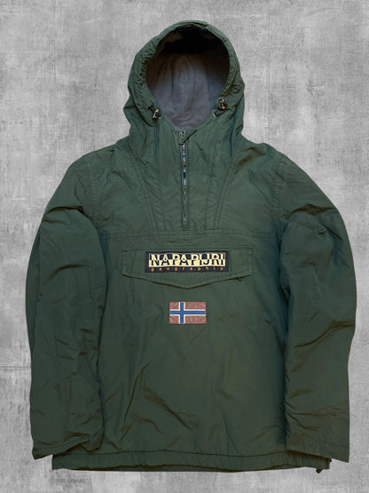 Napapijri Jacke Windbreaker gefüttert Olivgrün L