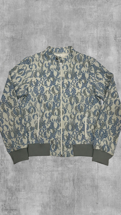 Fred Perry Monogramm Trainingsjacke Beige Türkis Damengröße M Herren S