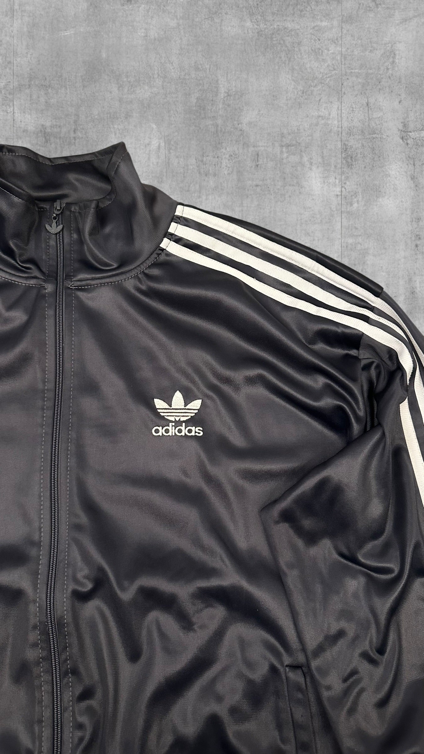 Adidas Firebird Trainingsjacke Backprint Dunkelgrau XXL