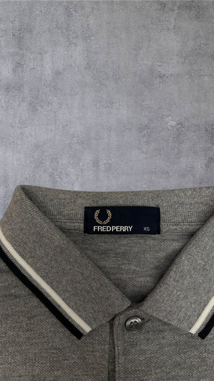 Fred Perry Polo Shirt Grau XS