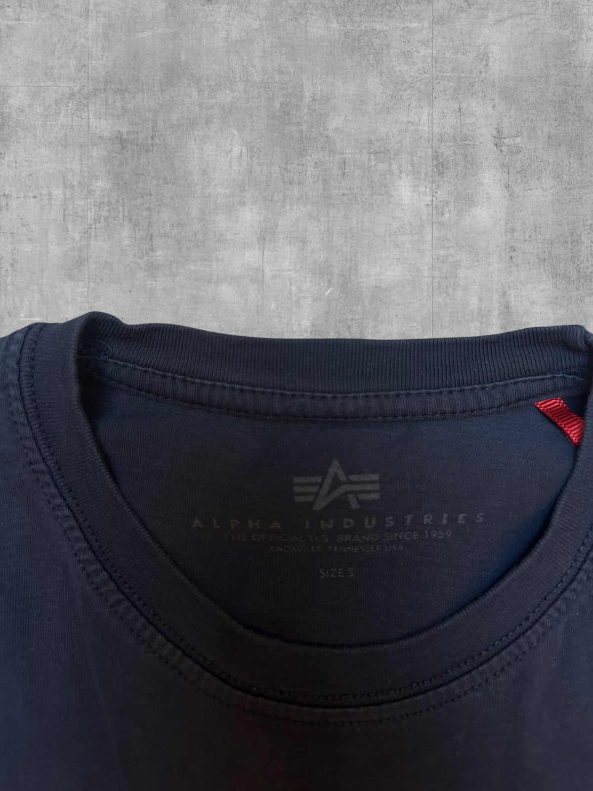 Alpha Industries T-Shirt Navy Blau S