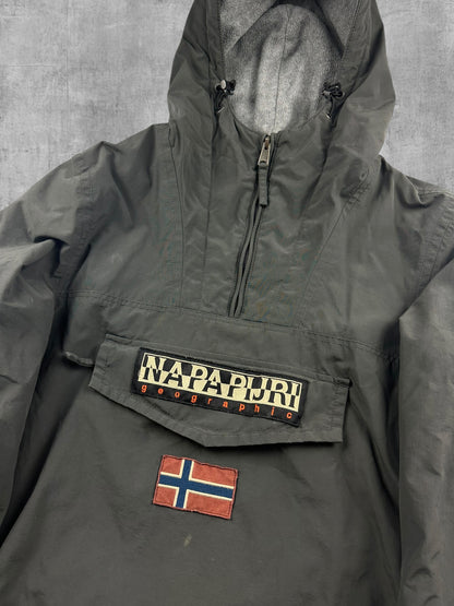 Napapijri Jacke Windbreaker gefüttert Grau S