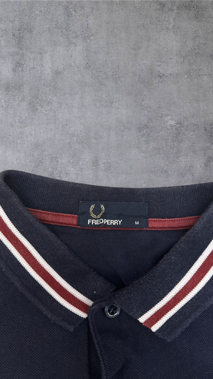 Fred Perry Polo Shirt Navy Blau M