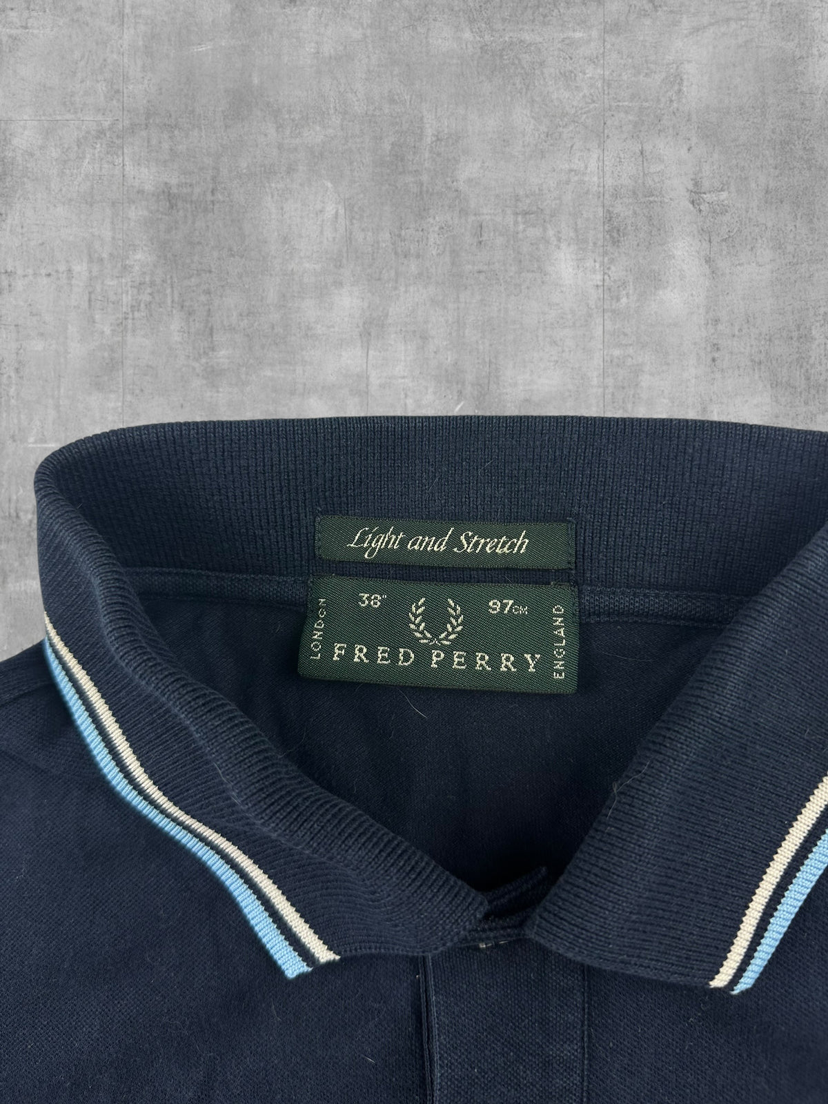 Fred Perry Polo Shirt Navy Blau S