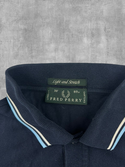 Fred Perry Polo Shirt Navy Blau S