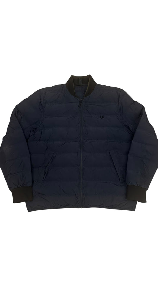 Fred Perry Übergangsjacke Steppjacke Navy Blau L