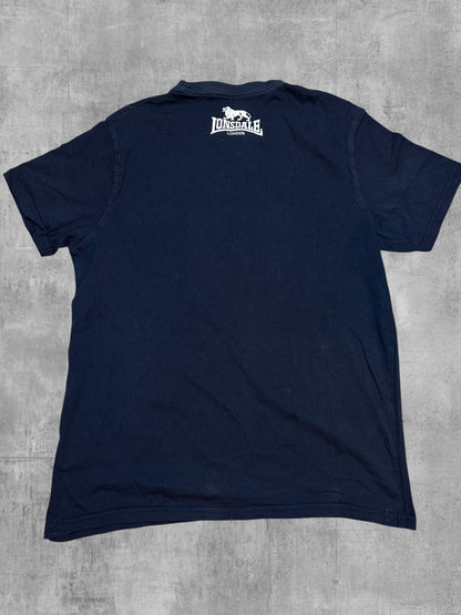 Lonsdale London T-Shirt Schwarzblau Weiß L
