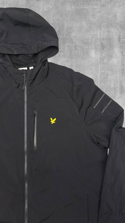 Lyle & Scott Regenjacke Windbreaker Schwarz L