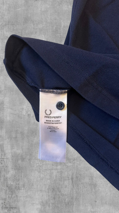 Fred Perry Polo Shirt Navy Blau XXL