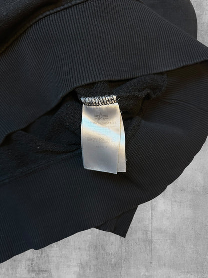 Alpha Industries Sweatshirt Schwarz M