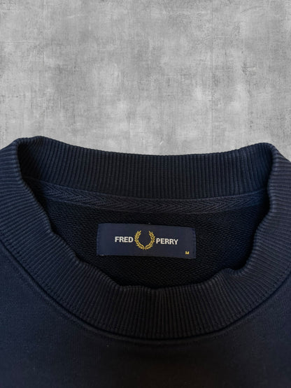 Fred Perry Sweatshirt Schwarz M