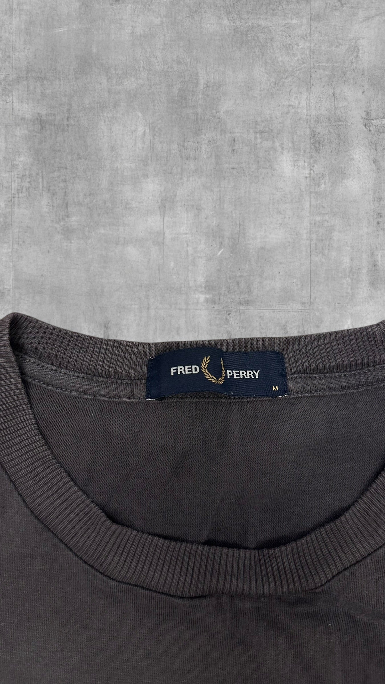 Fred Perry T-shirt Schwarz Grau M