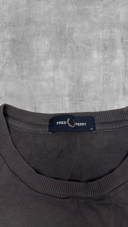 Fred Perry T-shirt Schwarz Grau M