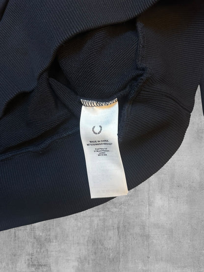 Fred Perry Sweatshirt Schwarz Bronze M