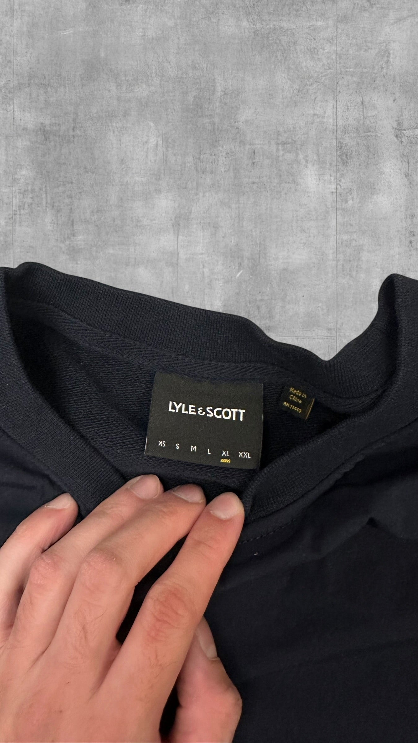 Lyle & Scott Sweatshirt Navy Blau XL