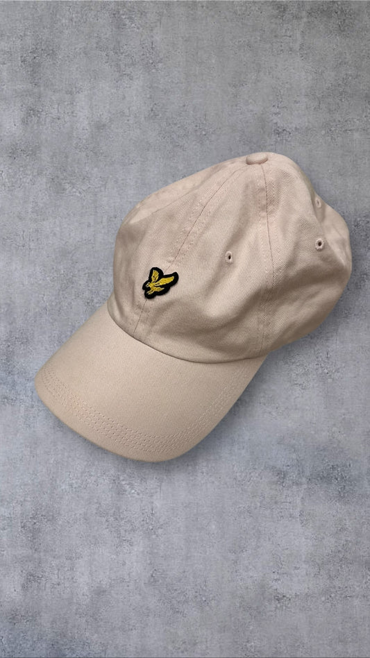 Lyle & Scott Cap Mütze Rosa Weiß