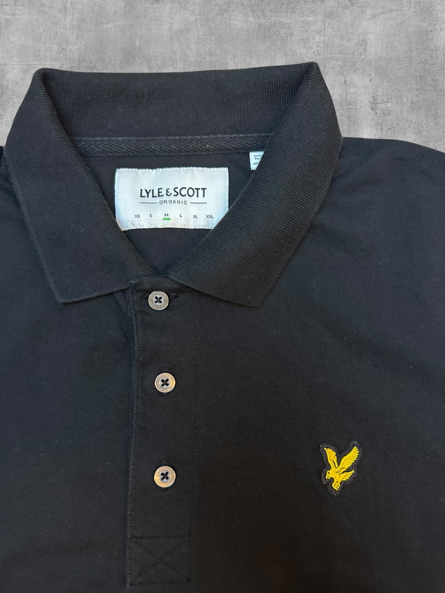 Lyle & Scott Polo Shirt Schwarz M