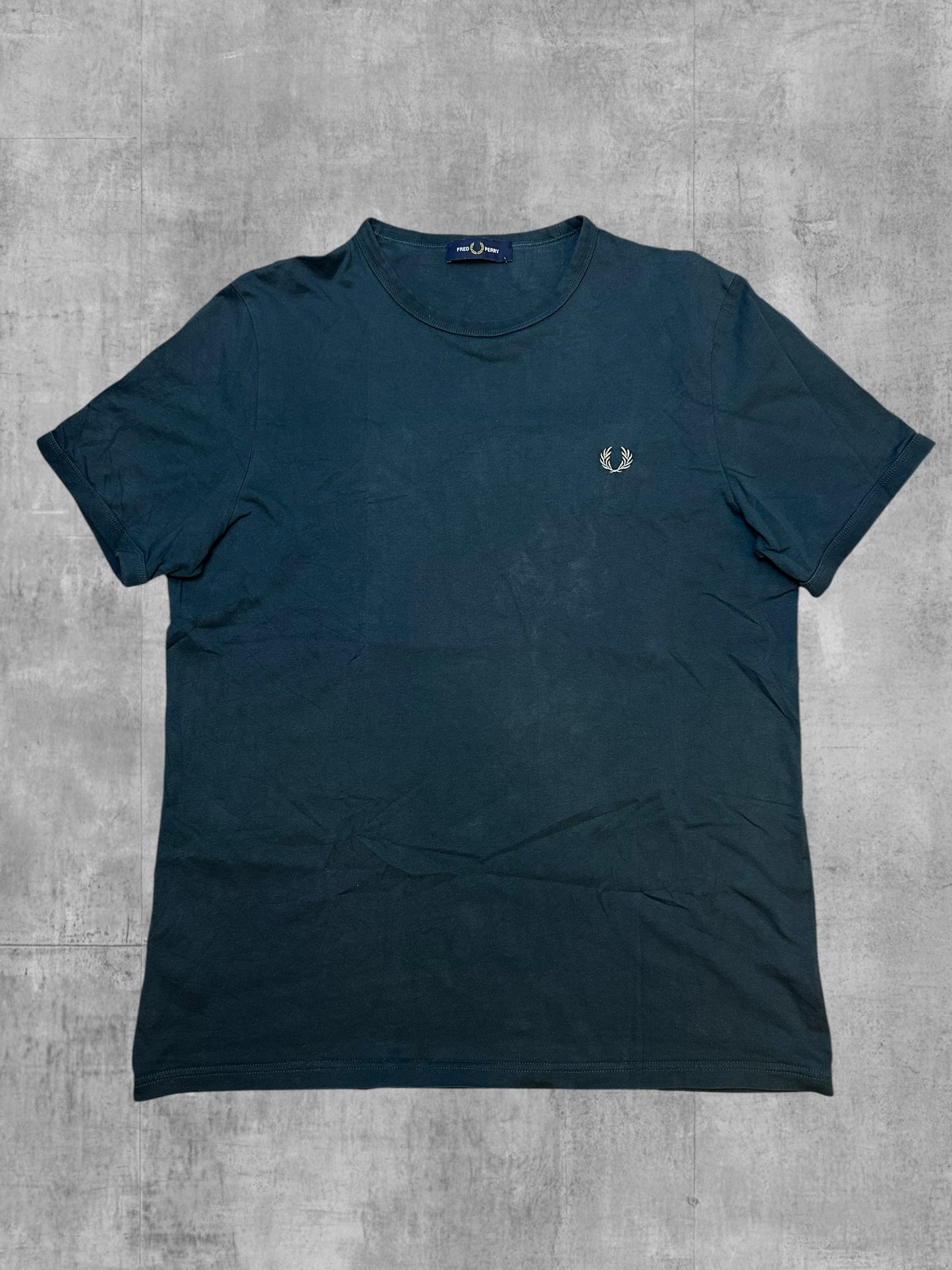 Fred Perry T-shirt Navy Blau L