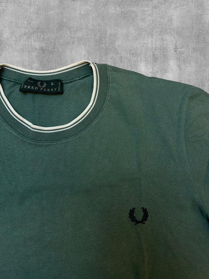 Fred Perry T-Shirt Grün L