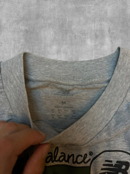 New Balance Vintage T-Shirt Grau M
