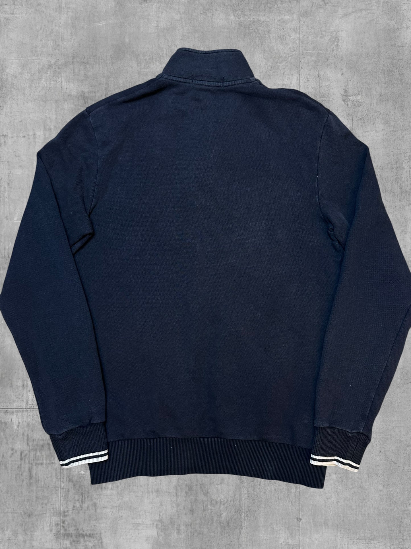 Fred Perry Half / Quarter zip Pullover Schwarz S