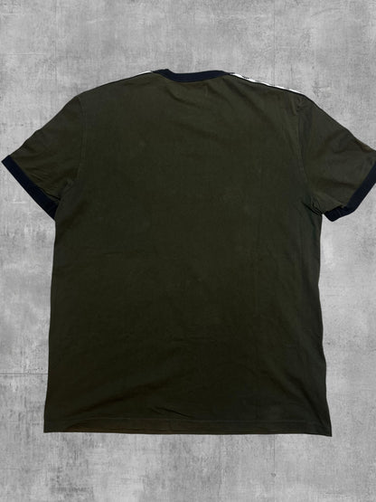 Fred Perry T-shirt Taped Olivgrün M
