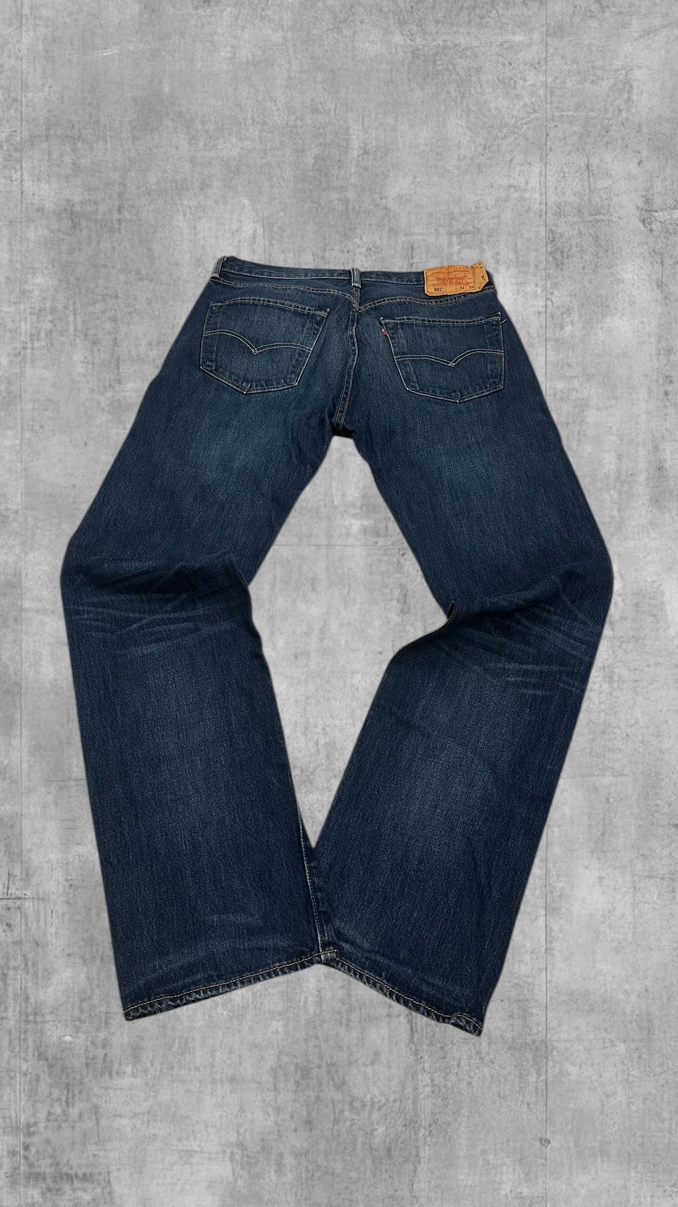 Levi’s Jeans 501 Dunkelblau W34 L34