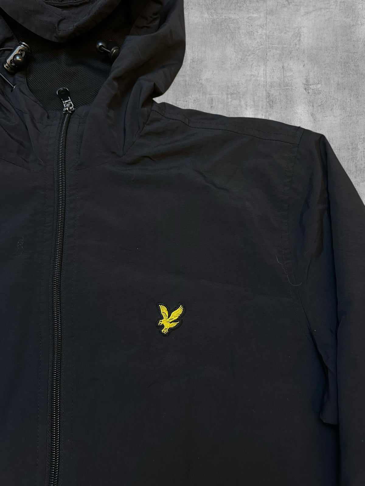 Lyle & Scott Windbreaker Regenjacke Schwarz S