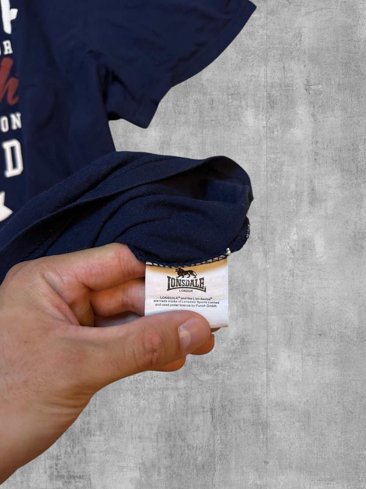 Lonsdale London T-Shirt Navy Blau XL
