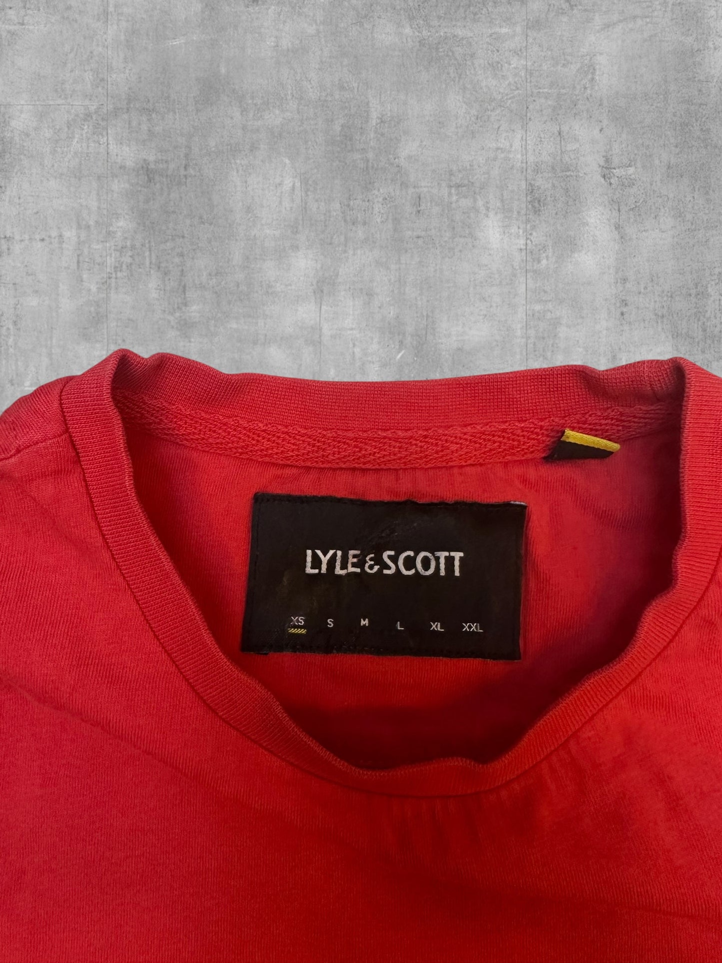 Lyle & Scott T-shirt Rot XS