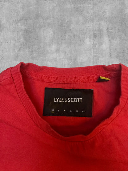 Lyle & Scott T-shirt Rot XS