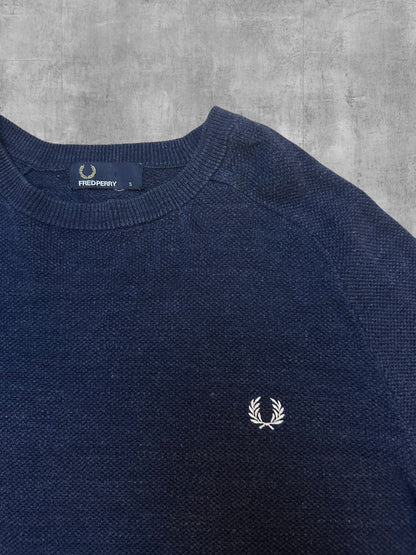 Fred Perry Sweatshirt Navy Blau S