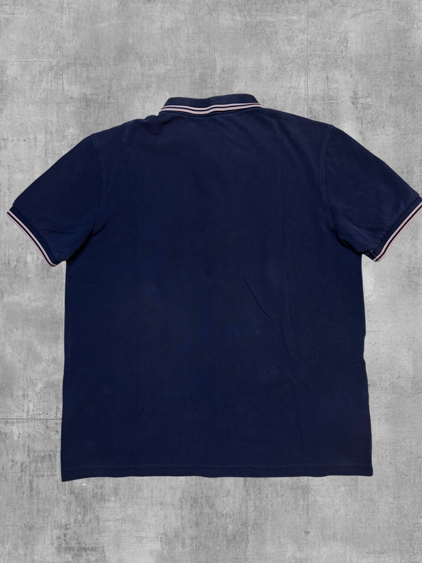 Fred Perry Polo Shirt Schwarzblau Rose L