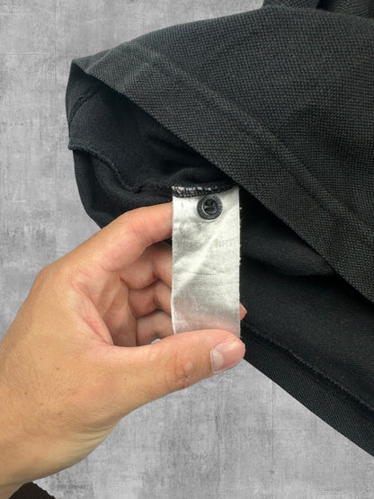 Fred Perry Polo Shirt Dunkelgrau Weiß M