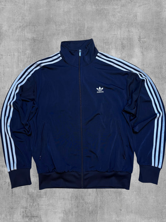 Adidas Firebird Trainingsjacke Navy Blau Weiß M - L