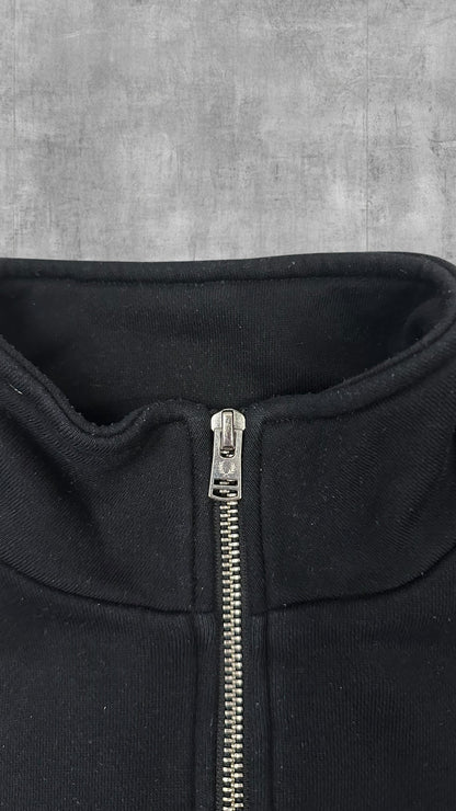 Fred Perry Half / Quarter zip Pullover Schwarz M