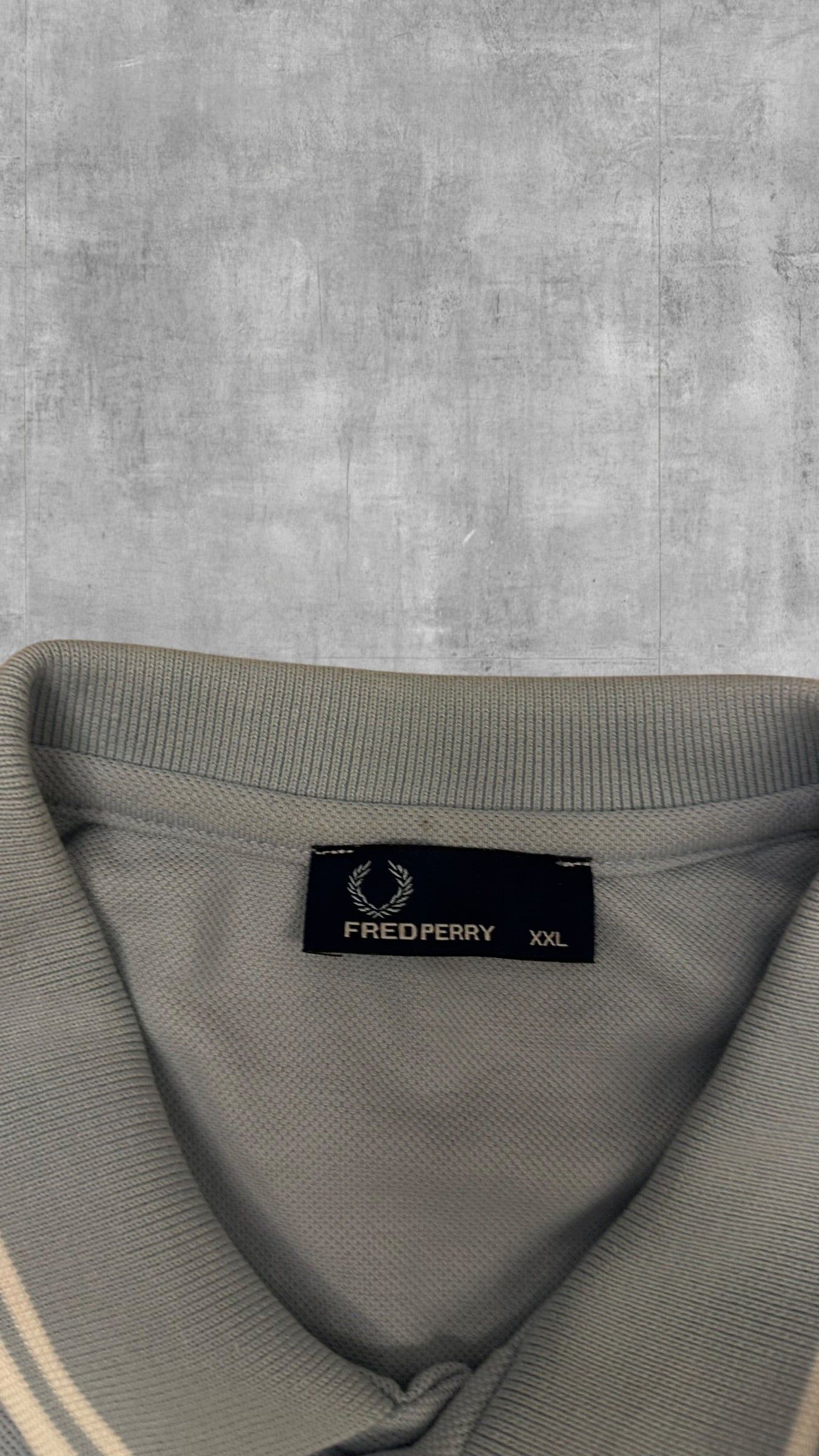 Fred Perry Polo Shirt Babyblau XXL