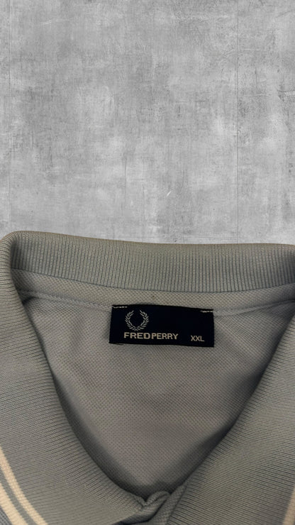 Fred Perry Polo Shirt Babyblau XXL