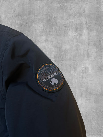 Napapijri Jacke Windbreaker Gefüttert Schwarz XL