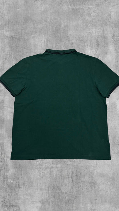 Fred Perry Polo Shirt Dunkelgrün Schwarz XL
