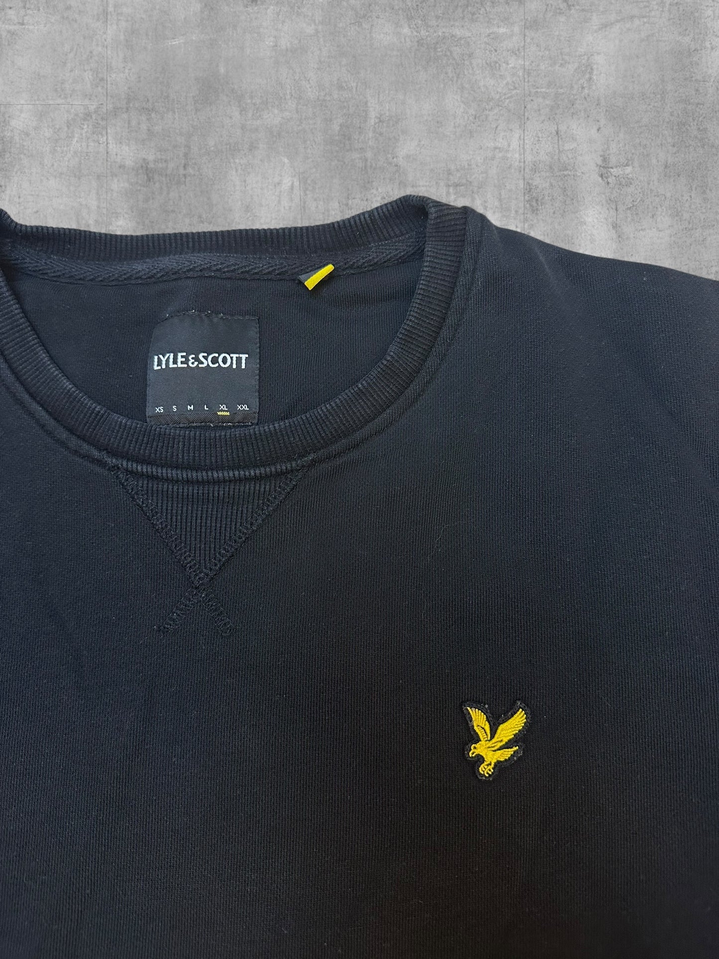Lyle & Scott Sweatshirt Schwarz XL
