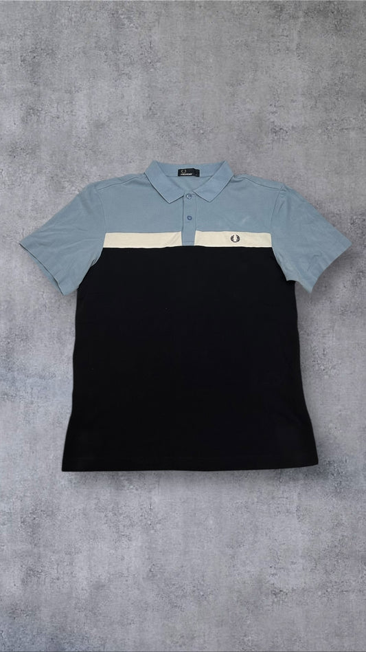Fred Perry Polo Shirt Hellblau L
