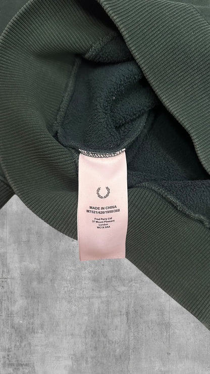 Fred Perry Sweatshirt Dunkelgrün M