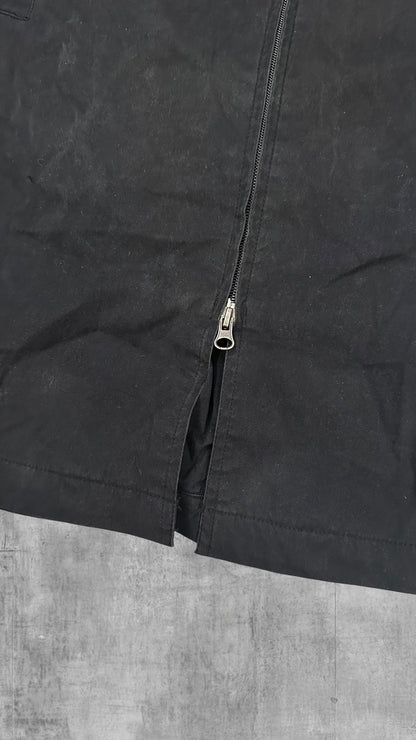 Fred Perry Herrenmantel Jacke Schwarz S