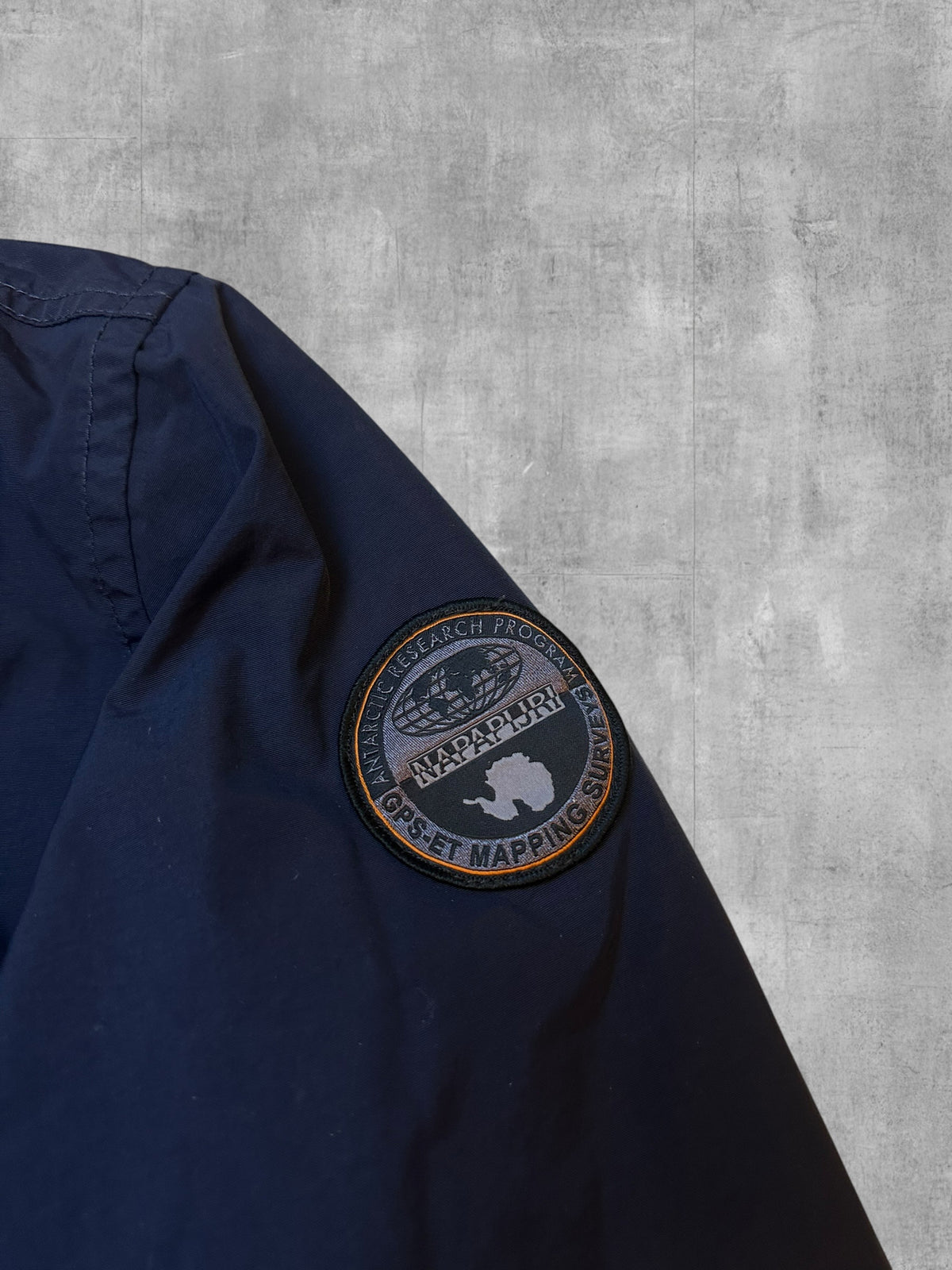 Napapijri Windbreaker Gefüttert Regenjacke Navy Blau S