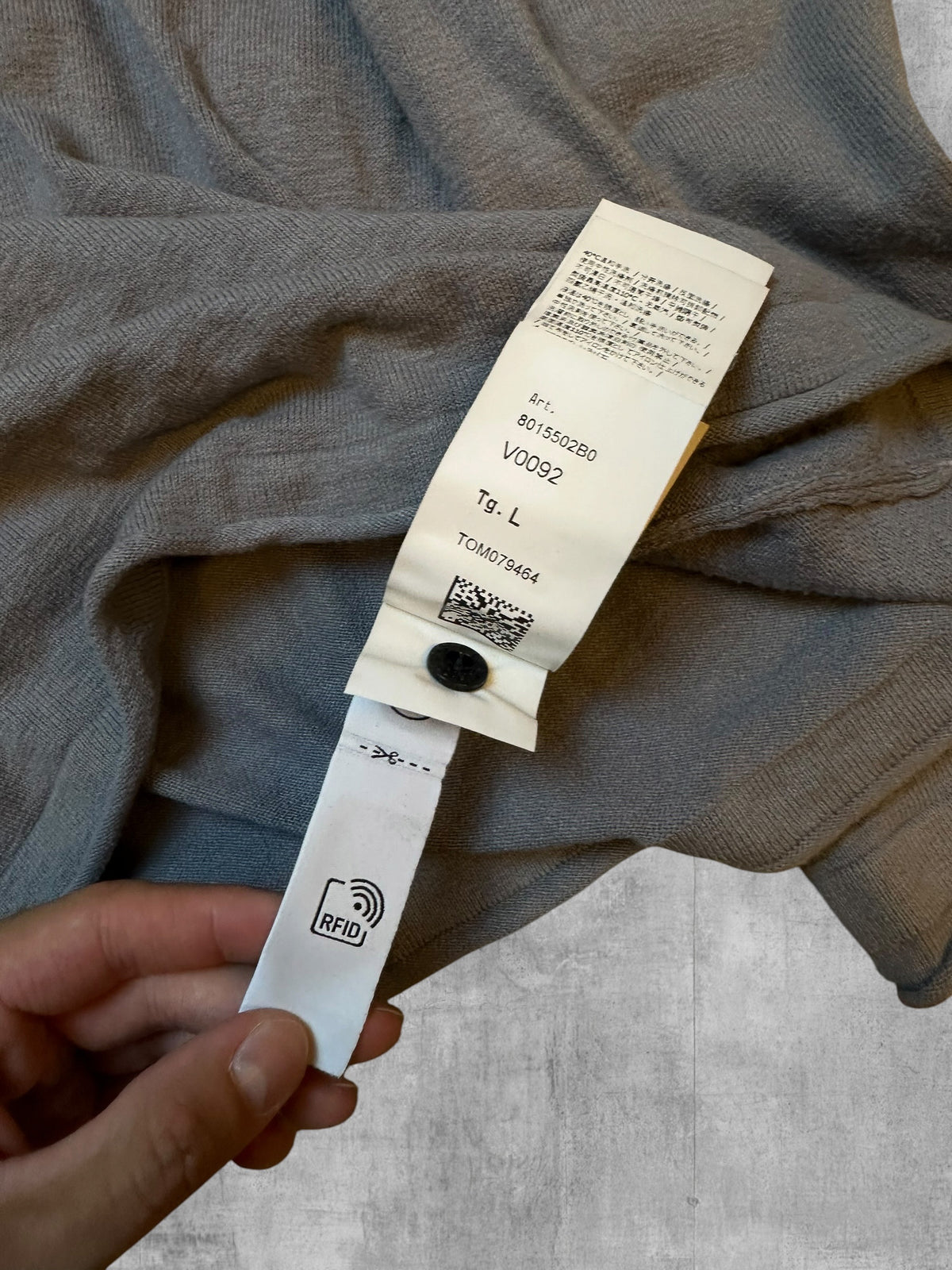 Stone Island Sweatshirt Grau L