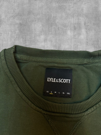 Lyle & Scott Sweatshirt Olivgrün S