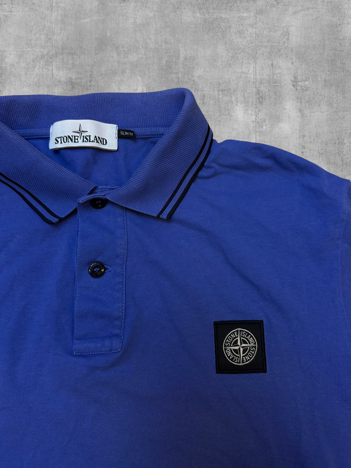 Stone Island Polo Shirt Blau M