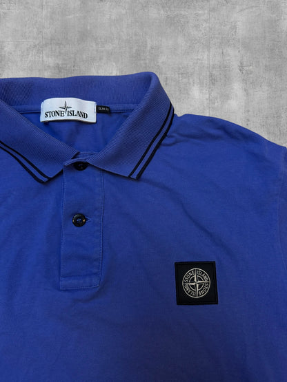 Stone Island Polo Shirt Blau M
